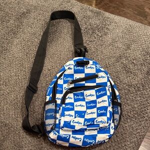 Cookies Blue and White Belt Bag